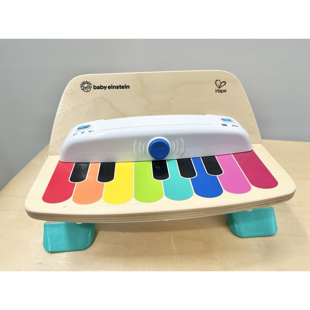 Baby Einstein Hape Magic Touch Wooden Piano Music Toy For Kids & Toddlers